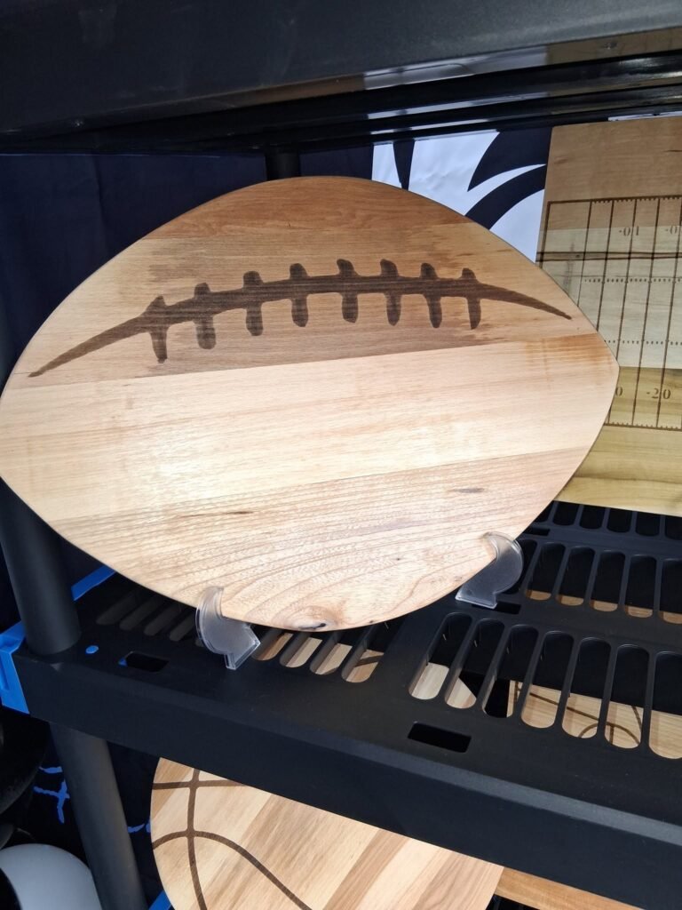 Football Shape Wood
